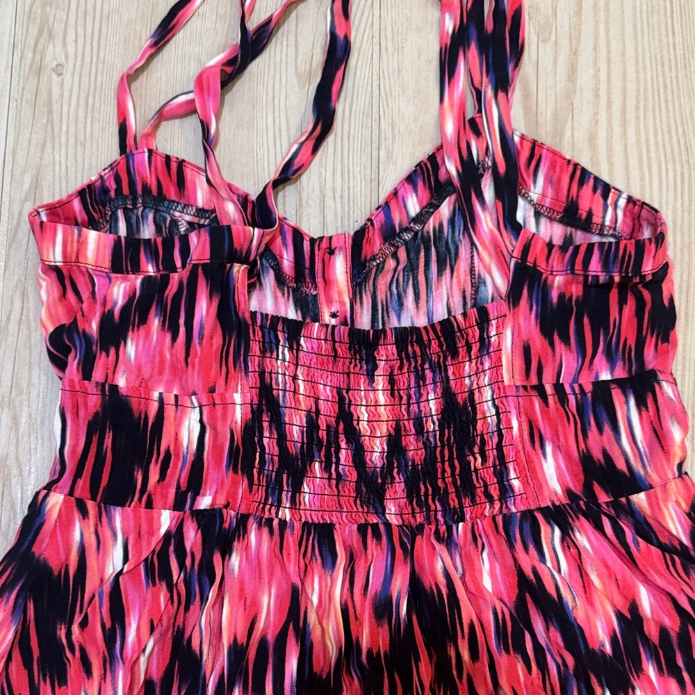 Express Pink and Black Mini Dress - Picture 6 of 6